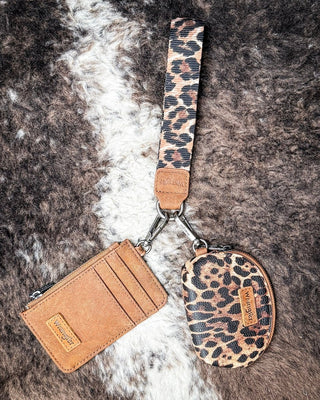 Wild Side Leopard Print Wrangler Wristlet Set – Purses & Wallets from Bronco Western Supply Co.
