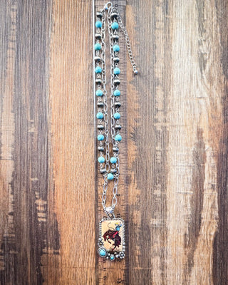 Wild West Layered Fashion Necklace – Jewelry from Bronco Western Supply Co.