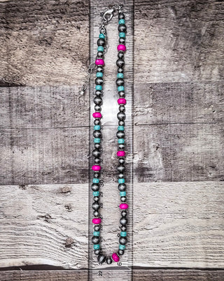 Wildflower Trail Beaded Fashion Necklace – Jewelry from Bronco Western Supply Co.