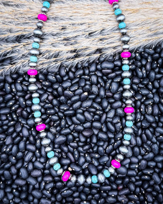 Wildflower Trail Beaded Fashion Necklace – Jewelry from Bronco Western Supply Co.