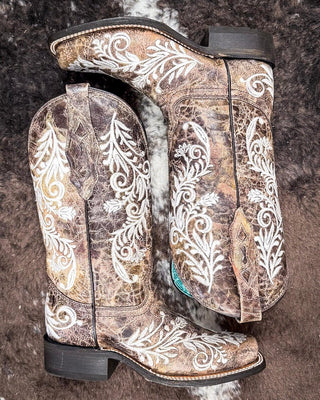 Willow Grace Corral Boot – Women's Boots from Bronco Western Supply Co.
