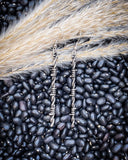 Wire Dangle Fashion Earrings - Silver - Jewelry - Blue Tortoise - Bronco Western Supply Co.