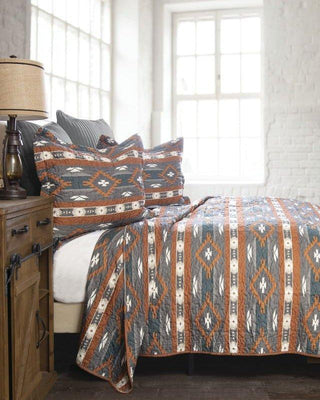 Wrangler Checotah Quilt Set – Home Decor from Bronco Western Supply Co.