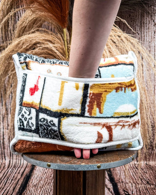 Wrangler Vintage Western Travel Blanket – Home Decor from Bronco Western Supply Co.