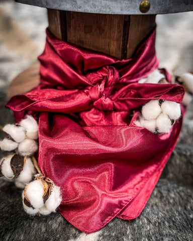 Wynonna Wild Rag - Bula Burgundy - Accessories - Rowdy Crowd - Bronco Western Supply Co.