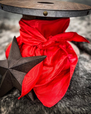 Wynonna Wild Rag - Cherry Red – Accessories from Bronco Western Supply Co.