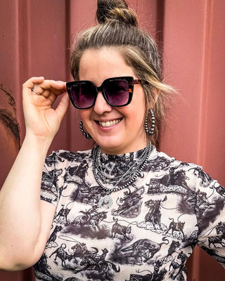 Zara Tangle - Free Oversized Sunglasses – Accessories from Bronco Western Supply Co.