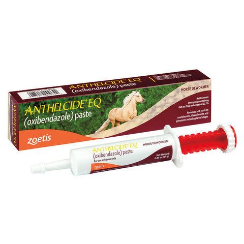 Anthelcide EQ (oxibendazole) Dewormer Zoetis Bronco Western Supply Co. 