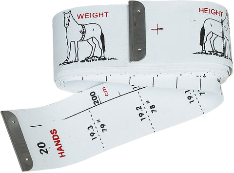 Horse & Pony Height and Weight Tape Grooming Tough 1 Bronco Western Supply Co. 