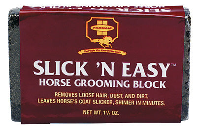 Slick 'N Easy Horse Grooming Block Grooming Farnam Bronco Western Supply Co. 