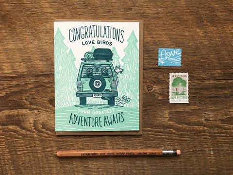 Congrats Adventure Gift Items Noteworthy Paper & Press Bronco Western Supply Co. 