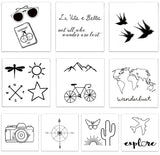 Destination Pack - Temporary Tattoos Gift Items INKED by Dani Bronco Western Supply Co. 