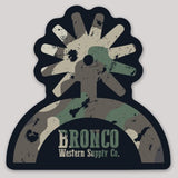 Camo Spur Up Sticker Gift Items Bronco Western Supply Co. Bronco Western Supply Co. 