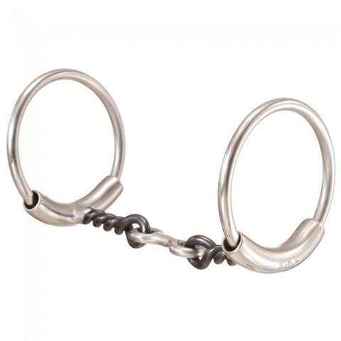 Kelly Silver Star No Pinch 3 Piece Snaffle Bits Tough 1 Bronco Western Supply Co. 