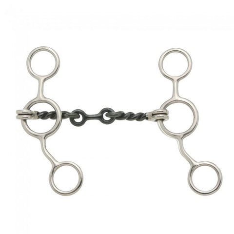 Kelly Silver Star Sweet Iron Dogbone Snaffle Bits Tough 1 Bronco Western Supply Co. 