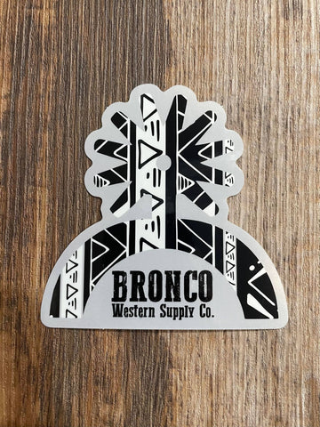 BW Aztec Spur Up Sticker Gift Items Bronco Western Supply Co. Bronco Western Supply Co. 