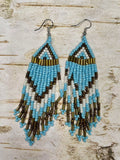 Laie Seed Bead Earrings Jewelry Bronco Western Supply Co. Bronco Western Supply Co. 