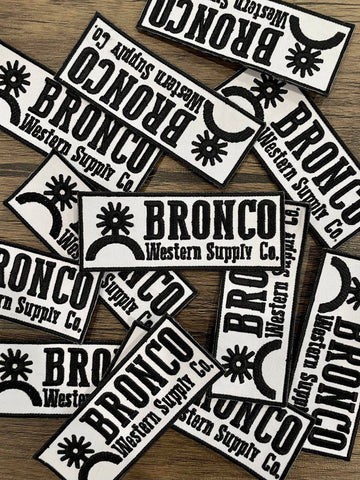 Bronco Western Supply Co. Patch Apparel Bronco Western Supply Co Bronco Western Supply Co. 
