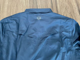 Hooey "Sol" Ladies Navy Pearl Snap Long Sleeve Apparel Hooey Bronco Western Supply Co. 