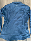 Hooey "Sol" Ladies Navy Pearl Snap Long Sleeve Apparel Hooey Bronco Western Supply Co. 