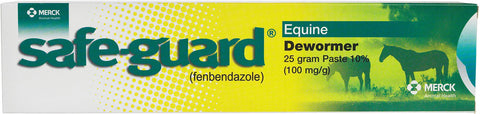 Safe-Guard Paste Dewormer (Fenbendazole) Dewormer Merck Animal Health Bronco Western Supply Co. 