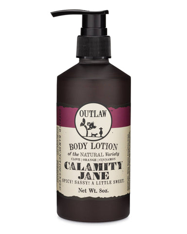 Calamity Jane Natural Lotion Bath Outlaw Bronco Western Supply Co. 