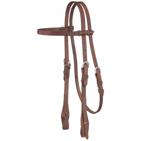 Harness Leather Browband Quick Change Headstall Headstalls & Accessories Tough 1 Bronco Western Supply Co. 
