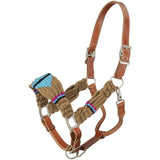 Claire Wool String Leather Halter