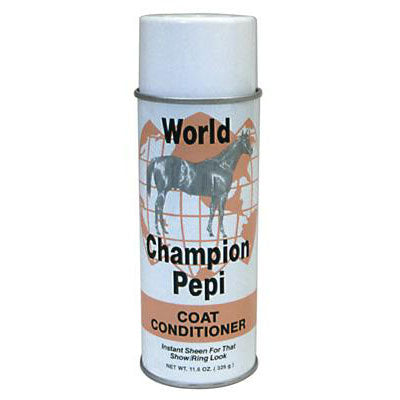 World Champion Pepi Coat Conditioner Grooming Style Stable Products Bronco Western Supply Co. 