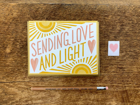 Love and Light Card Gift Items Noteworthy Paper & Press Bronco Western Supply Co. 