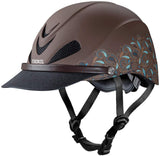 Dakota Helmet - Turquoise Paisley Helmets Troxel Bronco Western Supply Co. 