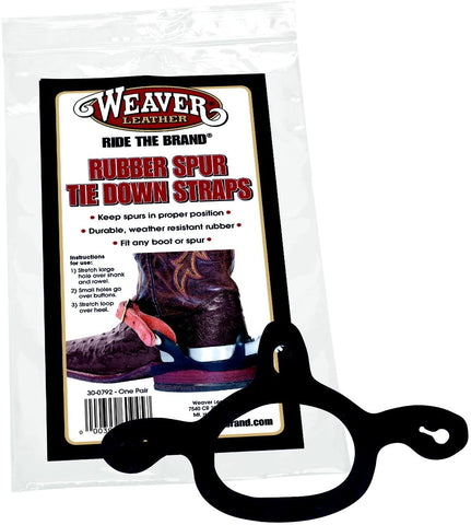 Weaver- Rubber Spur Tie Down Straps Spurs Weaver Leather Bronco Western Supply Co. 