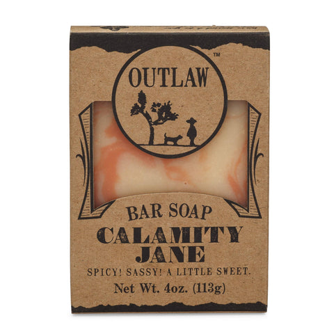 Calamity Jane Spice Handmade Bar Soap Bath Outlaw Bronco Western Supply Co. 