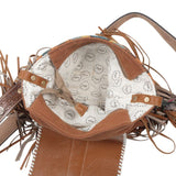 Myra Bag - Beaded Frills Hand-Tooled Bag