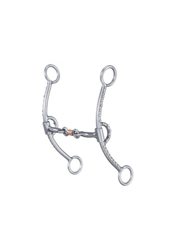 Sweet Iron 3 Piece Lifter Snaffle Bits Tough 1 Bronco Western Supply Co. 