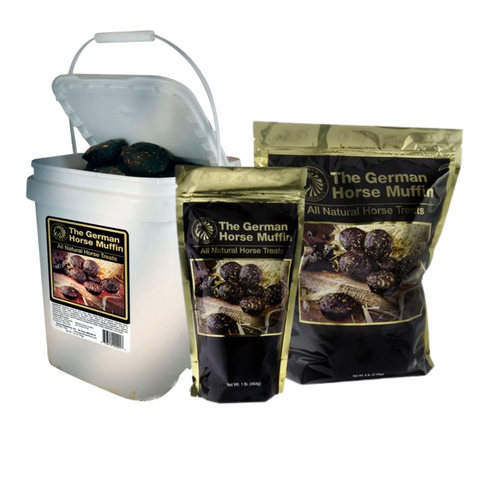The German Horse Muffins Treats Equus Magnificus Bronco Western Supply Co. 