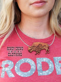 Zuri Buffalo Trace Necklace Jewelry Bronco Western Supply Co. Bronco Western Supply Co. 