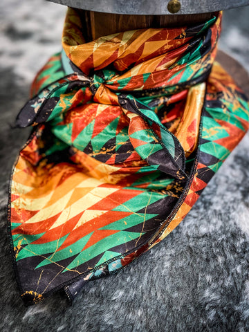 Autumn Aztec Wild Rag Apparel Bronco Western Supply Co. Bronco Western Supply Co. 