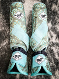 Patterned Sport Boots & Bells (Various Prints) Horse Boots and Wraps WhinneyWear Bronco Western Supply Co. 