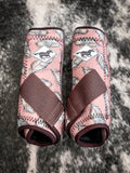 Patterned Sport Boots & Bells (Various Prints) Horse Boots and Wraps WhinneyWear Bronco Western Supply Co. 