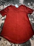 Bronco Basics Round Hem Tee (Fall colors) Apparel Bronco Western Supply Co Bronco Western Supply Co. 
