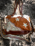 Myra Bag - Turquoise Stars Concealed Bag