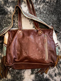 Myra Bag - Turquoise Stars Concealed Bag