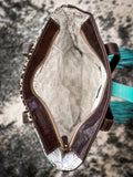 Myra Bag - Ocean Current Leather & Hair On Bag