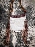 Myra Bag - Monochromatic Tassels Hand-Tooled Hairon Bag
