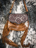 Myra Bag - Blossom Hand-Tooled Bag
