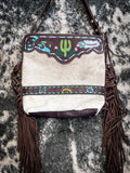 Myra Bag - Crown Hand-Tooled Bag