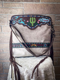 Myra Bag - Crown Hand-Tooled Bag