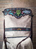 Myra Bag - Crown Hand-Tooled Bag