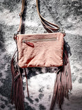 Myra Bag - Sandy Rosewood Hand-Tooled Bag
